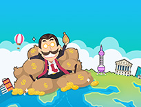 金币大富翁办公室经营角色